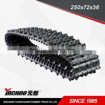 Used all-terrain vehicle mud UTV rubber tracks(250*72*36)