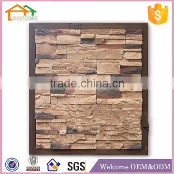 Factory Custom made best home decoration gift polyresin resin carved stone wall decoration