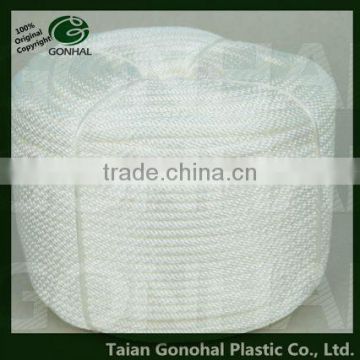 12 strands solided braided polyester rope