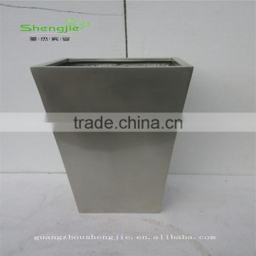 SJLJ013547 China make artificial flower pot fiberglass vase and pot