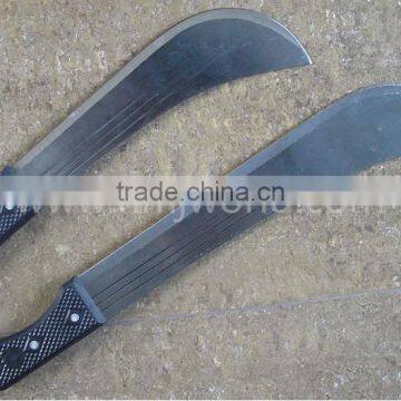 Plastic handle low price cutting blade knife corn machete