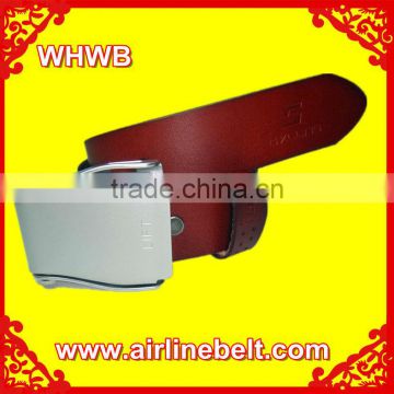 Fashionable genuine leather mens belt