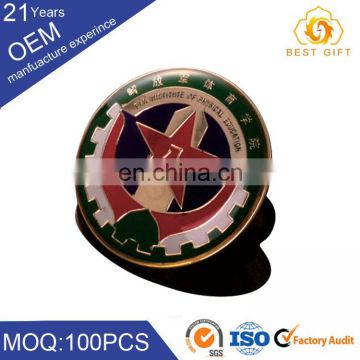 Birthday gift / anniversary gift, customized logo pin badge for souvenirs