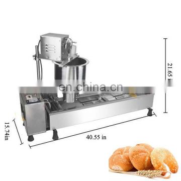 Electric and gas commercial donut maker machine for doughnut making and frying