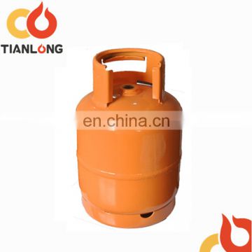 China 9kg lpg empty lpg gas cylinder with valve for sale for Mexico