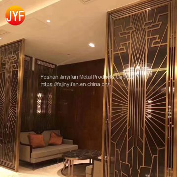China Manufactory Different types custom colored decorative partitions,decorative metal laser cut screen