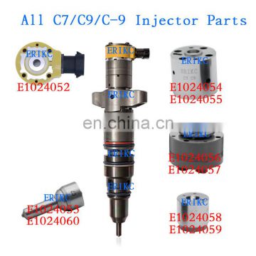 ERIKC CAT C-9 injector parts 242-0616 and 243-6846 spool valve with coating , Professional Test oil pressure increasing valve