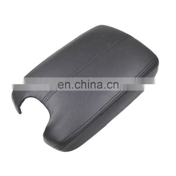 Center Console Armrest Lid Cover Black Leather for 08-12 Honda Accord New
