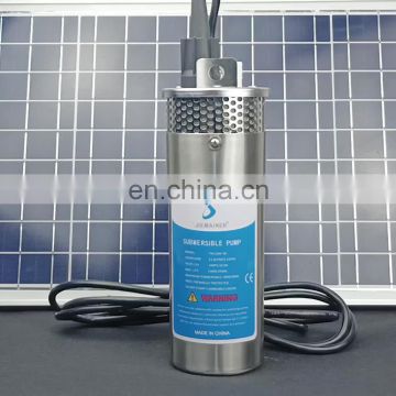 Stainless Steel Submersible DC Solar Powered Pump 24 volt Submersible kit  For Irrigation Water Pumps For Sale