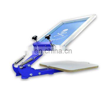 Desktop One Color Silk Screen Printing Machine T-shirt Printing Machine Clothes Printer