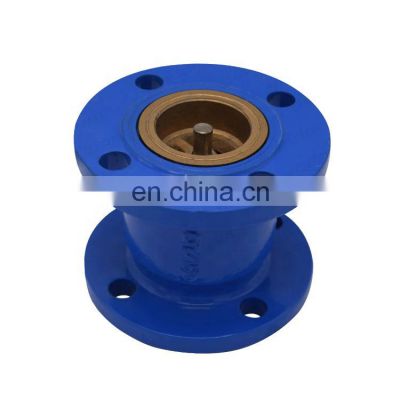 Bundor 4 inch high quality ductile iron flange connected silencing check valve price