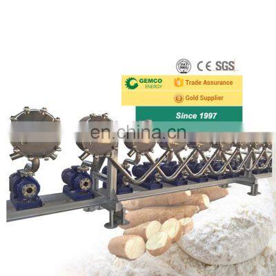 100 ton per day tapioca cassava starch production line flour mill construction cassava starch making machine