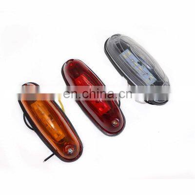 24V vehicle LED Red, yellow and white roof width light 12v car ultra bright steering light