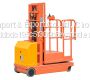 Full Electric Aerial Order Picker Low Profile Hydraulic Self Propelled Order Picker Cargo Lifting Work Positioner