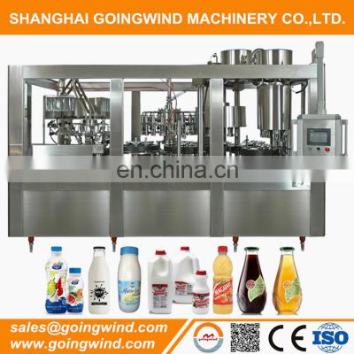 Automatic fruit juice bottling plant auto drinks juce packing machine filling packaging plant cheap price for sale
