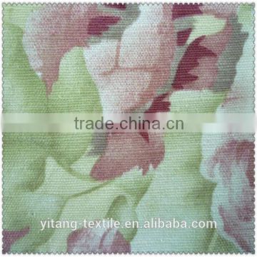 floral linen fabric