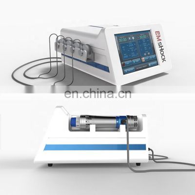 Shock Wave Therapy Equipment EMS Russian Wave Physiotherapy Body Pain Relief Electromagnetic