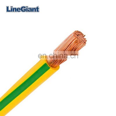 PVC Insulation Multi Strand Single Core Anneal Copper Electrical Cables Fire Retardant Flexible Electrical wire