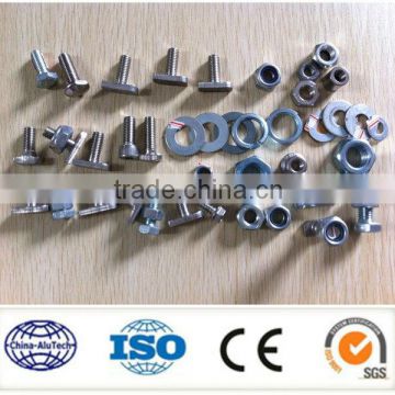 screws and nuts for aluminum profile