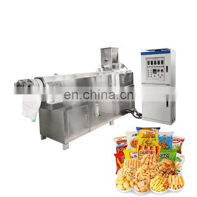 Single Screw Small Korean Rice Cereal extruder Snack Puffed Corn diesel Maize puff Pastry Extruding Making Machine