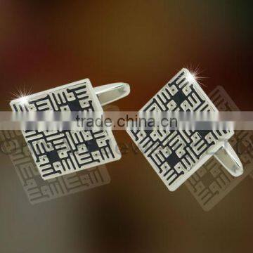 new design high fahsion costume jewelry replica cufflinks