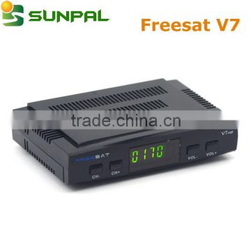 Cheapest Price Full HD V7 Freesat 1080P Media Player Freesat V7 HD satellite receiver MINI Tv Set Top Box decoder