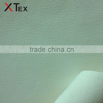 wholesale embossed bonded faux leather with polyester fabric for home furniture,handbag,snapback,cap