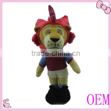 Wholesale Custom Stuffed Soft Plush Lion Teddy Bear Soft Toy With Animal Design For Babies