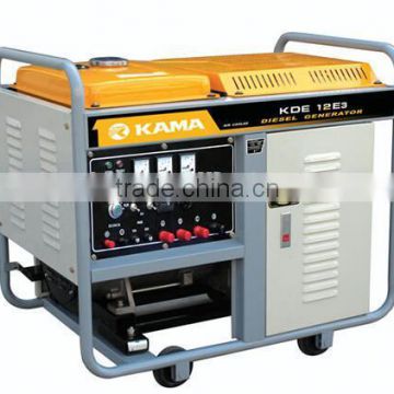 KAMA 12.5kva DC output three phase diesel generator for sale