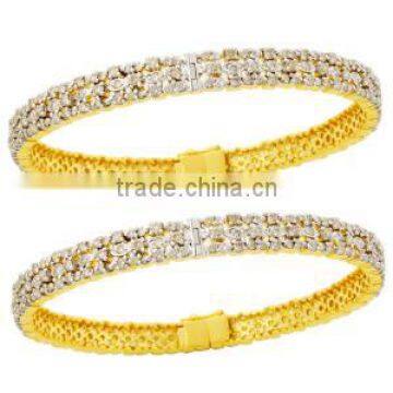 Diamond bangles