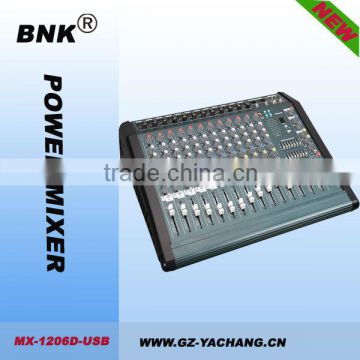 12 channel mixer for stage
