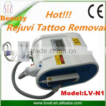 Pigmented Lesions Treatment Machine For Small Business Rotary Machine Q Switch ND Yag Laser Tattoo Removal Quality Choice Q Switch Laser Machine