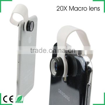 mobile phone accessories 20x macro lens