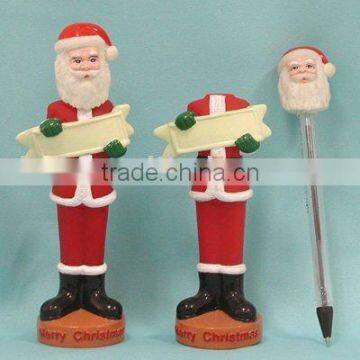 Standing Santa Claus Pen Stand
