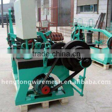 Barbed wire machinery