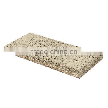 China acoustic wood wool acoustic mineral wool ceiling panel