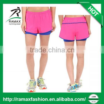 Ramax Custom Womens Sports Dri Fit Woven 2-in-1 Shorts For Training Wear