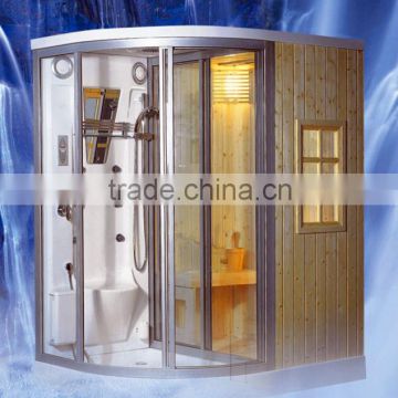 JAZZI China Steam Shower Room/Spa Wood Acrylic Room for Sale Steam Shower Room 108218
