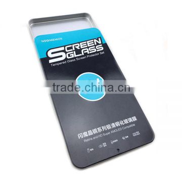 thin metal box slide aluminium tin box for phone screen protector