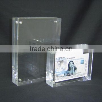 Customized acrylic frame 4x6 frame,5x7 acrylic frame acrylic desk frame
