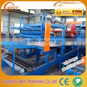Sandwich panel roll forming machine maker in China