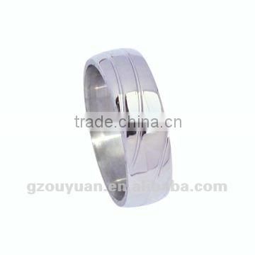 fashionable noble titanium ring for hot sell