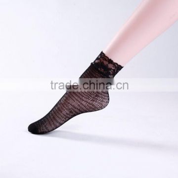 Best sale adult age sexy patterned fishnet ankle socks