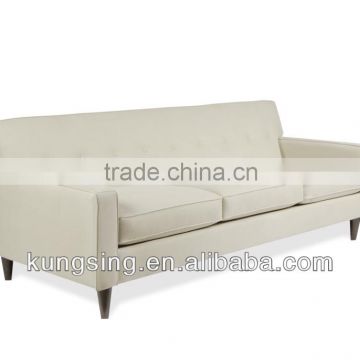 upholstered sleek lounge sofa