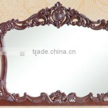 SJ-9189-8 42 1/8x51" large brownish red decorative mirror