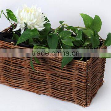 willow planter for garden