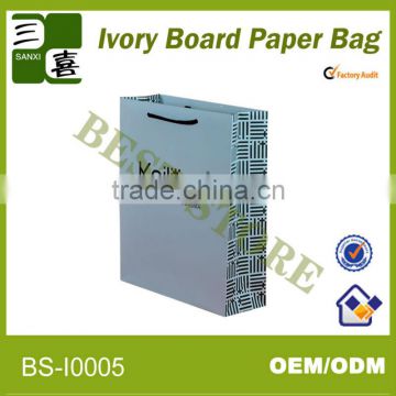 White paper bag for packing cosmetic/cosmetic packaging bag