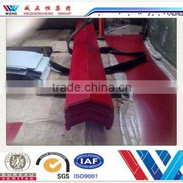 China lowes metal roofing cost and ridge cap,roof tile ridge cap for prefab homes