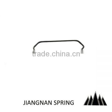 0.076"wire diameter length spring steel wire form 4" lengthV power coating hook