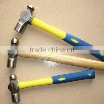 1lb ball pein hammer with fiberglass and wooden handle